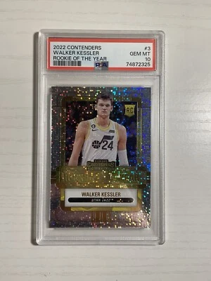 Walker Kessler Rookie of The Year 2022 Contenders PSA GEM Mint 10 - Image 1 of 2