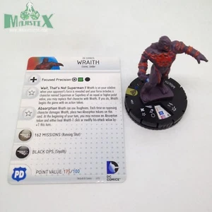 Heroclix Superman / Wonder Woman Set Wraith #051 ¡Figura súper rara con tarjeta! - Imagen 1 de 1