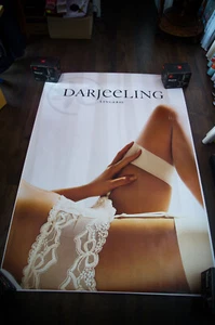 DARJEELING 💋 LINGERIE C French Vintage Advertising Fashion Sexy Poster Original - Picture 1 of 8