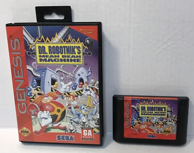 Dr. Robotnik's Mean Bean Machine (Sega Genesis, 1993) - Image 1 of 4