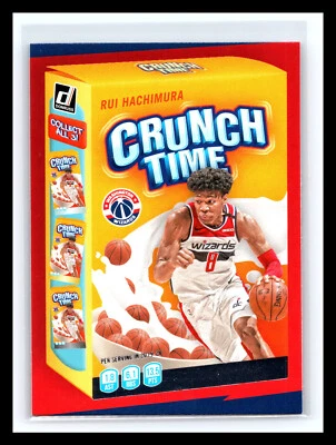 🏀 RUI HACHIMURA 2020-21 DONRUSS CRUNCH TIME # 11 - Image 1 of 2
