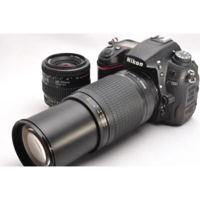 Nikon D7000 Standard & Super Telephoto Double Zoom Set with SD Card (16GB) Japan - Image 1 of 4