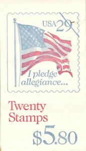 Scott BK196/2593 29¢ I Pledge Allegiance MNH Free shipping in USA! - Picture 1 of 1