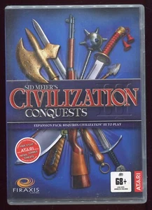 Sid Meier's Civilization III: Conquests Expansion Pack PC CD-ROM Game 2003 (N) - Picture 1 of 1