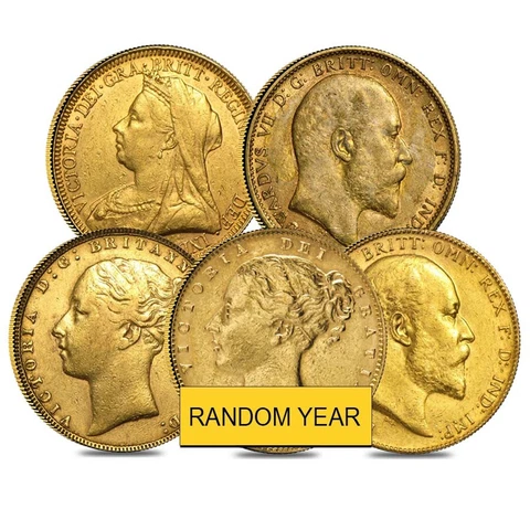 British Gold Sovereign Coin (Scruffy,Cleaned,Damaged) Cover