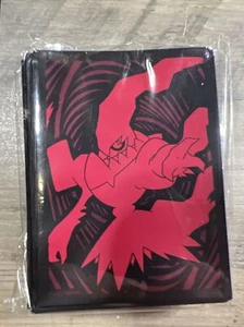 Maniche per carte ETB Pokemon Astral Radiance Darkrai nero e rosso - 65 carati - SIGILLATI - Foto 1 di 2