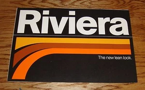 Brochure vendita pieghevole Buick Riviera 1970 originale 70 - Foto 1 di 2