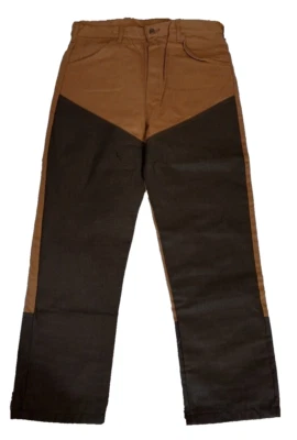 Redhead Pants Mens Brown Canvas Brush Guard Hunting  Workwear Heavy Sz 40x32 - Image 1 of 4
