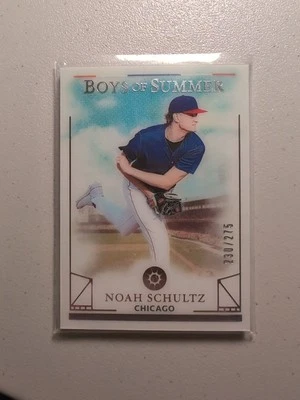 Noah Schultz 2024 Panini Boys of Summer  #230/275 Rookie Card #47 White Sox - Image 1 of 2