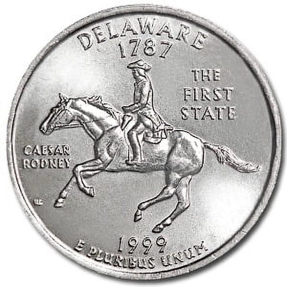 USA - 1999D - Washington ¼ $ - Delaware - State Issue - Image 1 of 1
