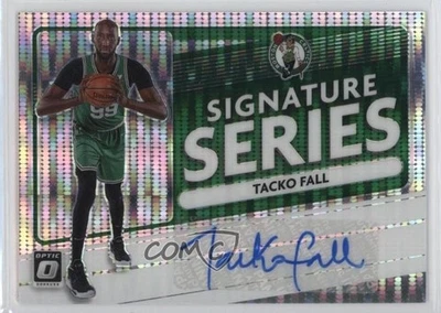 2020-21 Panini Donruss Optic Signature Series Pulsar Prizm /17 Tacko Fall Auto - Image 1 of 2
