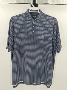 RLX Ralph Lauren Mens XL Performance AOP Golf Polo Shirt - Picture 1 of 8