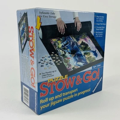 Ravensburger Puzzle Stow & Go Roll Up & Transport Your Jigsaw in Progress Secure - Image 1 of 4