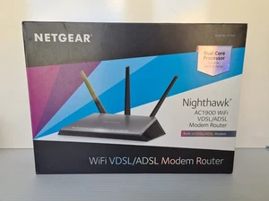 Netgear Nighthawk AC1900 Modem D7000 NBN VDSL ADSL Dual Core Processor - Picture 1 of 15