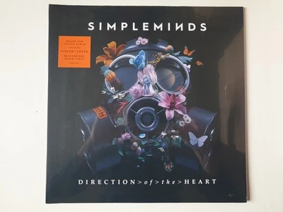 SIMPLE MINDS Direction of the Heart BLACK vinyl LP 2022 NEW SEALED  - Image 1 of 3