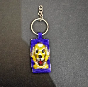 Handmade Beaded Tribal Keychain Native American - Picture 1 of 7