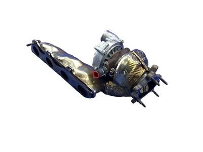 2014-2017 AUDI RS7 AWD 4.0L RIGHT ENGINE MOTOR TURBO CHARGER EXHAUST MANIFOLD - Image 1 of 4