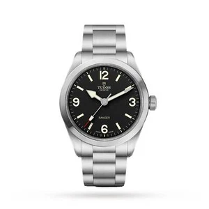 Tudor Ranger Automatic Black Dial Men's Stainless Steel Watch - M79950-0001 - Picture 1 of 3