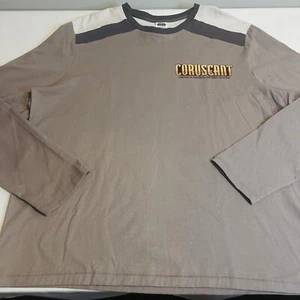 Disney Star Wars Coruscant Long-Sleeve T-Shirt Men's XL Epcot Exclusive NWT - Picture 1 of 13