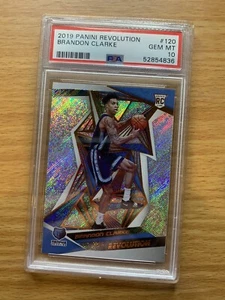 Brandon Clarke - 2019 Panini Revolution #120 Rookie RC PSA 10 Gem Mint Grizzlies - Picture 1 of 2