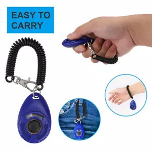 Botón para cachorros perros y gatos entrenamiento con clic entrenador muñeca ABS - Bild 1 von 10