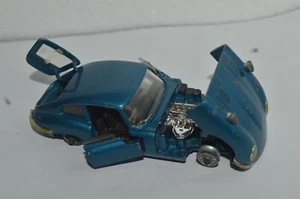 CORGI TOYS Jaguar E Type 2 + 2 Blue #335 Great Britain 1968 Missing tires As-Is - Picture 1 of 24