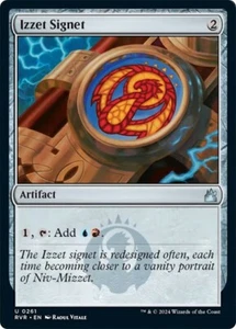 Izzet Signet Ravnica Remastered NM MTG - Picture 1 of 1