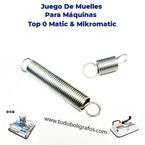 Muelles recambios para maquinas de eMtubar OCB Top-o-Matic - Mikromatic . - Imagen 1 de 2