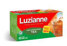 Decaffeinated Iced Tea Bags, Family Size, Unsweetened, 48 Count Box, Specially B