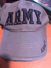 Army Olive Drab 3-D Raised Letters Deluxe Low Profile Adjustable Cap 9508 Rothco