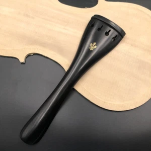 Cello Tailpiece Rosewood w/ Brass Flower 4/4 Cello parts Accessories 2024 NEW - Picture 1 of 2