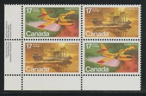 1979 Canada SC# 844a LL - Aircraft Flying Boats - Plate Block M-NH Lot # 2944 - Picture 1 of 1