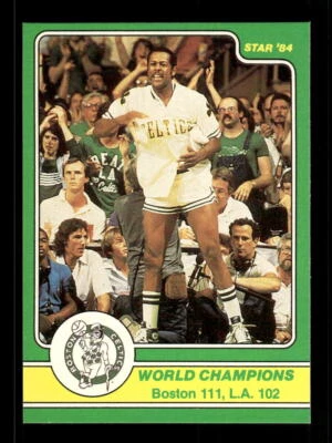 1984 Star Celtics Champs #22 World Champions - Image 1 of 2