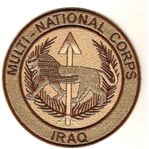 Multi-National Corps Patch Iraq Desert - Picture 1 of 6