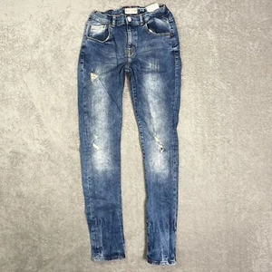 Zara Boys Collection Pants Size 13/14 Stretch Jeans - Picture 1 of 13