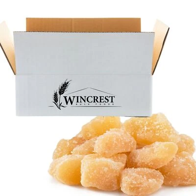 Crystallized Ginger Chunks - Pick a Size - Free Expedited Shipping!
