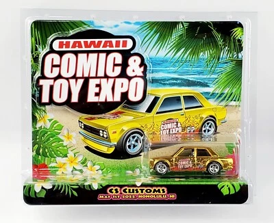 HOT WHEELS CS CUSTOMS HAWAII CONVENTION DATSUN 510 6 OF 25 MINT VERY NICE - Image 1 of 4