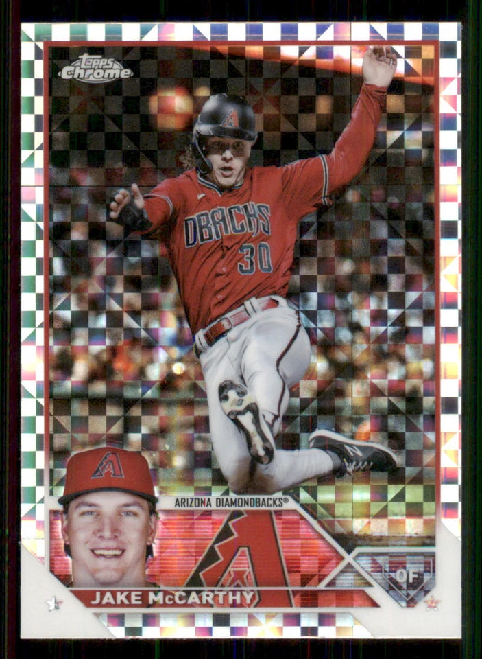 2023 Topps Chrome X-Fractors #86 Jake McCarthy - Image 1 of 2