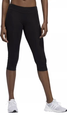 adidas Own The Run 3/4 Capri Women's Running Tights Black XS,s,M,L DW5958 - Image 1 of 4