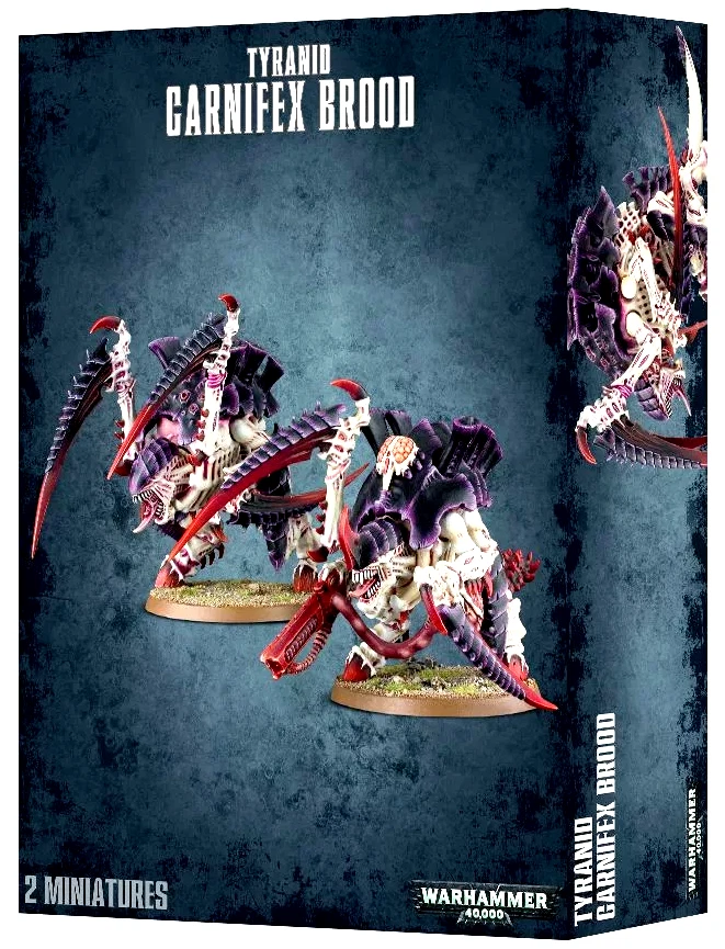 Warhammer 40K - Tyranid Carnifex Brood (2 Models)