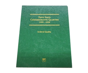 Libro completo de archivo 1999 a 2008 Fifty State Quarters Littleton LCF3 - Imagen 1 de 10