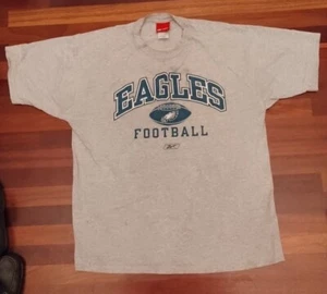 REEBOK Philadelphia Eagles NFL Men's Football GRAY Short Sleeve T-Shirt SIZE: L - Picture 1 of 6
