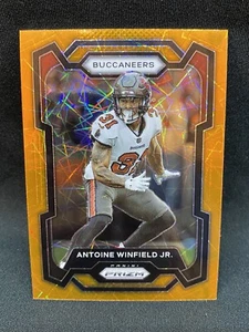 2023 Panini Prizm Orange Lazer #275 Antoine Winfield Jr. Tampa Bay Buccaneers - Picture 1 of 2