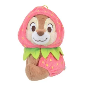 Disney Store Chip ('n Dale) Peluche Llavero Muñeca FRESA - Imagen 1 de 4