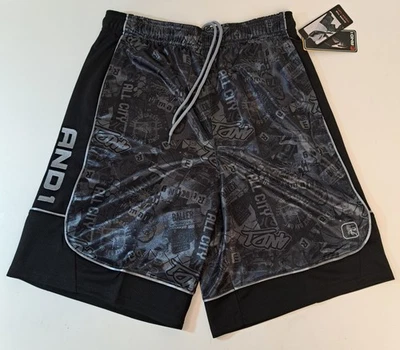 Pantalones Cortos And1 Para Hombre Baloncesto Gimnasio Núcleo 11" Entrepierna S M L 2XL 3XL Negro Gris Nuevo Foto 1 de 4