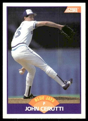John Cerutti 1989 Score #304 Toronto Blue Jays - Image 1 of 2