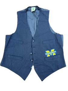 Vintage University of Michigan Football Vest OSFA - Picture 1 of 7