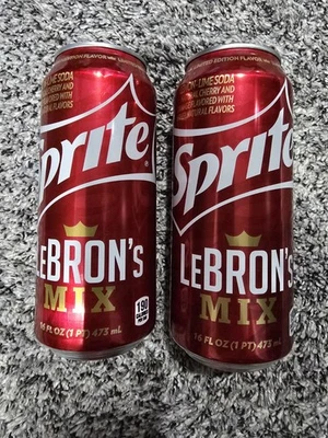 2014 Sprite 16oz Can LeBron James "LeBron's Mix" Limited Edition Cans.. - Image 1 of 3