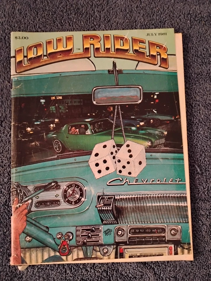 LOWRIDER MAGAZINE / JULY 1981 Foto 1 de 1