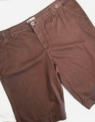 PANTALONES CORTOS DE ALGODÓN FADED GLORY MARRÓN MUJER TALLA GRANDE 20W Foto 1 de 3